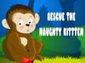 თამაში გადაარჩინეთ Naughty Kitten  ონლაინ