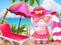 თამაში Hello Kitty Beach გართობა  ონლაინ
