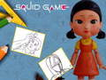 თამაში Squid თამაშის საღებარი წიგნი  ონლაინ