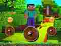 თამაში Mineblock Rotate და Fly Adventure  ონლაინ