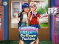 თამაში Ladybug Elsa College Fashion ონლაინ