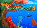 თამაში Fireboy Watergirl Island Survival 4 ონლაინ