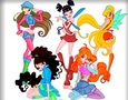 თამაში Winx Club შეღებვა  ონლაინ