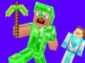 თამაში Minecraft: Creeper vs Enderman  ონლაინ