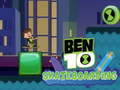 თამაში ონლაინ თამაში Ben 10 Skateboarding  ონლაინ