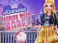თამაში Barbie Fashion Week მოდელი  ონლაინ