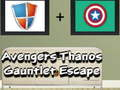თამაში შურისმაძიებლები Thanos Gauntlet Escape  ონლაინ