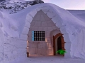 თამაში ზამთრის Igloo მიწის გაქცევა  ონლაინ