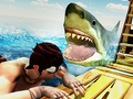 თამაში ონლაინ თამაში Raft Angry Shark ნადირობა  ონლაინ