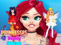 თამაში Princesses სილამაზის ბრწყინვალე სახე ონლაინ