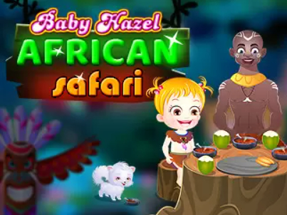 თამაში Baby Hazel: აფრიკული Safari  ონლაინ