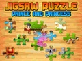 თამაში პრინცი და პრინცესა Jigsaw Puzzle  ონლაინ