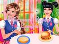 თამაში ონლაინ თამაში Princesses Burger სამზარეულო  ონლაინ