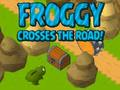 თამაში Froggy გადაკვეთს გზას!  ონლაინ