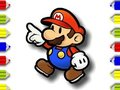 თამაში დაბრუნება სკოლაში Mario Coloring  ონლაინ