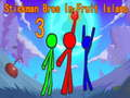 თამაში Stickman Bros ხილის კუნძულზე 3  ონლაინ
