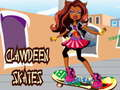 თამაში Clawdeen skates ონლაინ