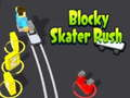 თამაში ონლაინ თამაში Blocky Skater Rush  ონლაინ