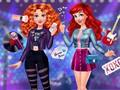 თამაში Princess Redheads Rock Show ონლაინ