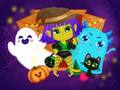 თამაში Spooky Friends Adventure ონლაინ