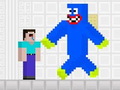 თამაში Noob Vs ლურჯი მონსტრი  ონლაინ