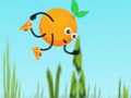 თამაში Ბატონი. ნარინჯისფერი Flappy Jump  ონლაინ