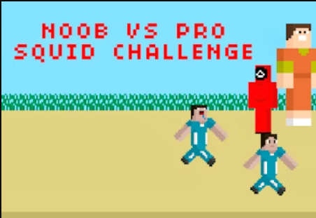 თამაში Noob vs Pro Squid Challenge ონლაინ