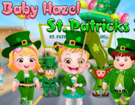თამაში Baby Hazel St. პატრიქსის დღე  ონლაინ
