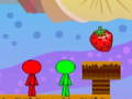 თამაში Stickman Bros ხილის კუნძულზე 2  ონლაინ