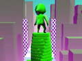 თამაში Stack Tower ფერები აწარმოებს 3d-Tower run cube surfer  ონლაინ
