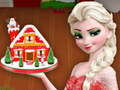 თამაში საშობაო Gingerbread სახლის ტორტი  ონლაინ