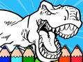თამაში საღებარი Dinos ბავშვებისთვის  ონლაინ