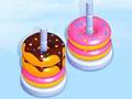 თამაში Donut Sort გართობა  ონლაინ