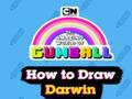 თამაში Gumball-ის საოცარი სამყარო როგორ დავხატოთ დარვინი  ონლაინ