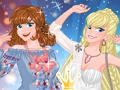თამაში Princesses Fashion Wars Feathers vs Denim ონლაინ