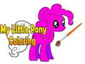 თამაში ჩემი პატარა Pony Coloring  ონლაინ