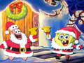 თამაში SpongeBob საშობაო Jigsaw Puzzle  ონლაინ