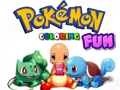 თამაში Pokemon Coloring გართობა  ონლაინ