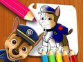 თამაში Paw Patrol: საღებარი წიგნი  ონლაინ