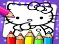 თამაში Hello Kitty საღებარი წიგნი  ონლაინ