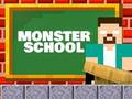 თამაში Monster School: Roller Coaster & Parkour ონლაინ