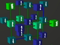 თამაში 2048 - 3D ონლაინ