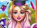 თამაში Glam College Makeover  ონლაინ