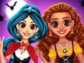 თამაში BFFs ბედნიერი ჰელოუინის წვეულება  ონლაინ