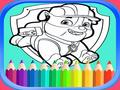 თამაში PAW Patrol საღებარი წიგნი  ონლაინ