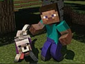თამაში Minicraft: სტივ და მგლის თავგადასავალი  ონლაინ