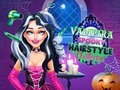 თამაში Vampira Spooky თმის ვარცხნილობის გამოწვევა  ონლაინ