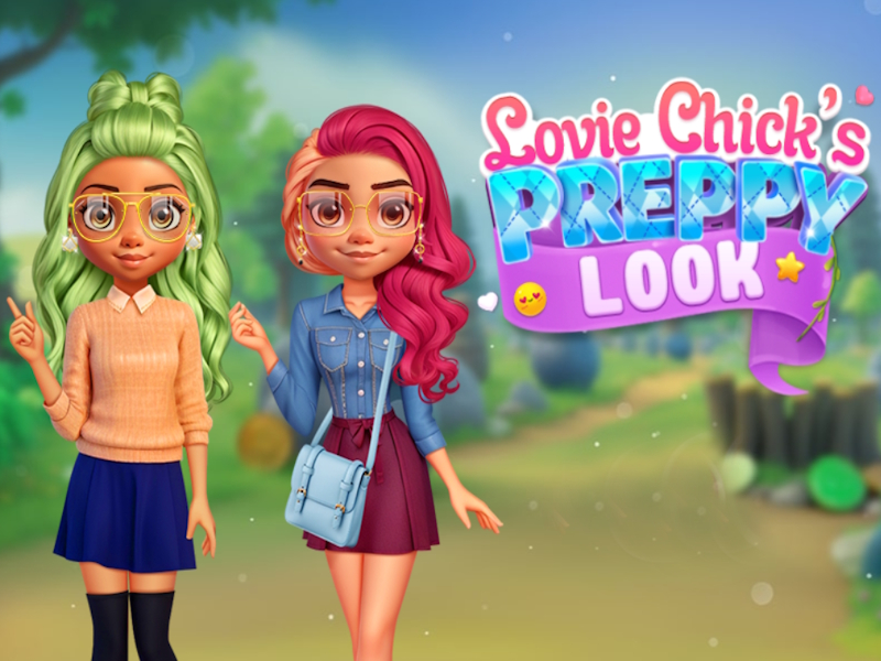თამაში Lovie Chick's Preppy სახე ონლაინ