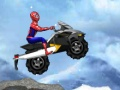 თამაში Spiderman Snow Scooter  ონლაინ