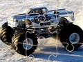 თამაში ზამთრის Monster Truck თავსატეხები  ონლაინ